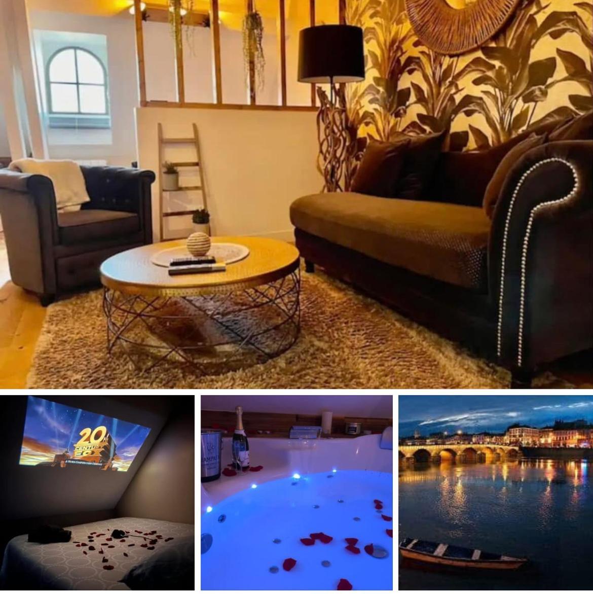 Sejour Detente Au Coeur De Macon Spa,Cine,Bouteille Offerte ภายนอก รูปภาพ